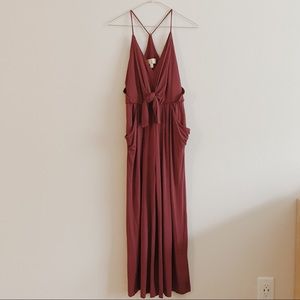 ANTHROPOLOGIE // Willa Tie-Waist Jumpsuit